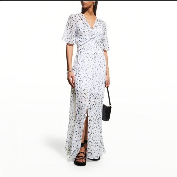 NWT rag & bone Tamar Sheer Floral Print
Maxi Dress White - Picture 2 of 4